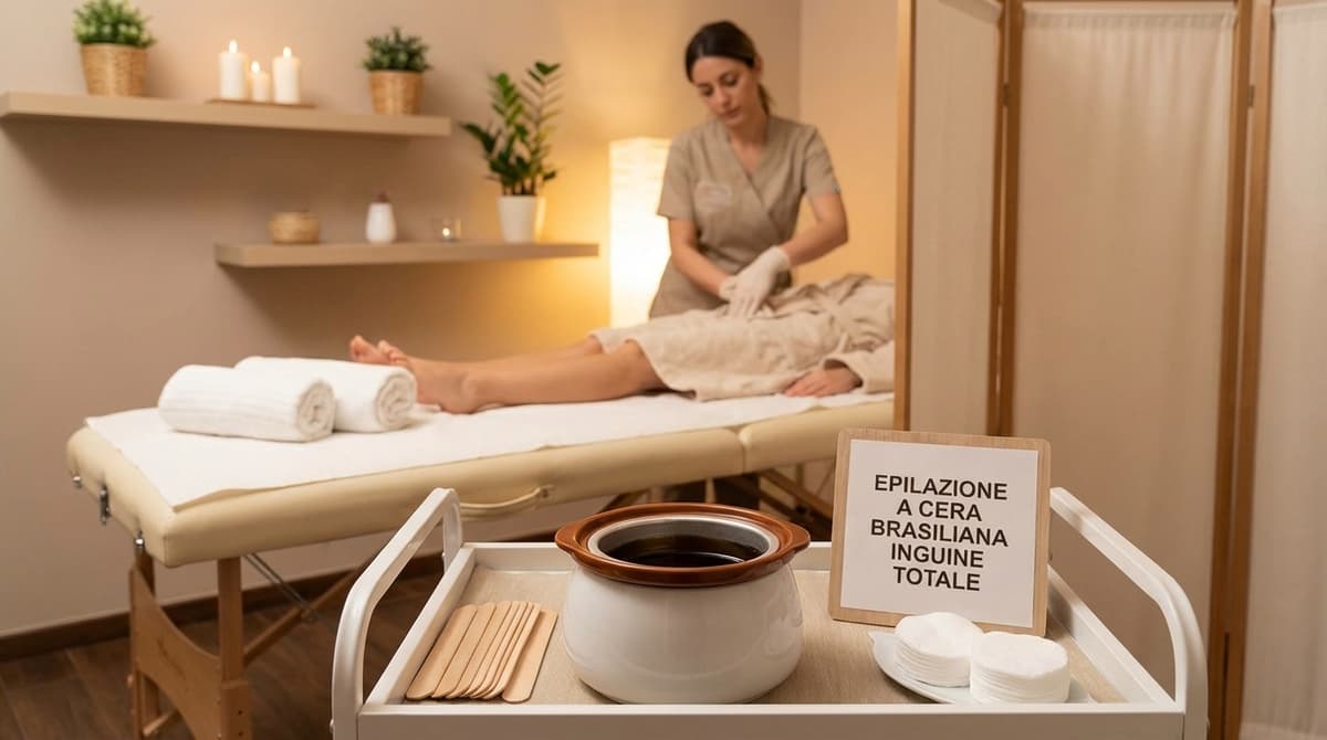 Epilazione a Cera Brasiliana Inguine Totale